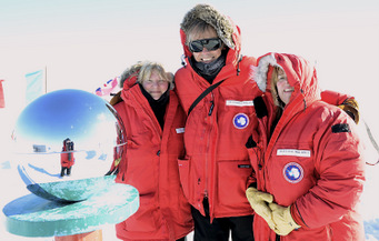 Govert Schilling at South Pole