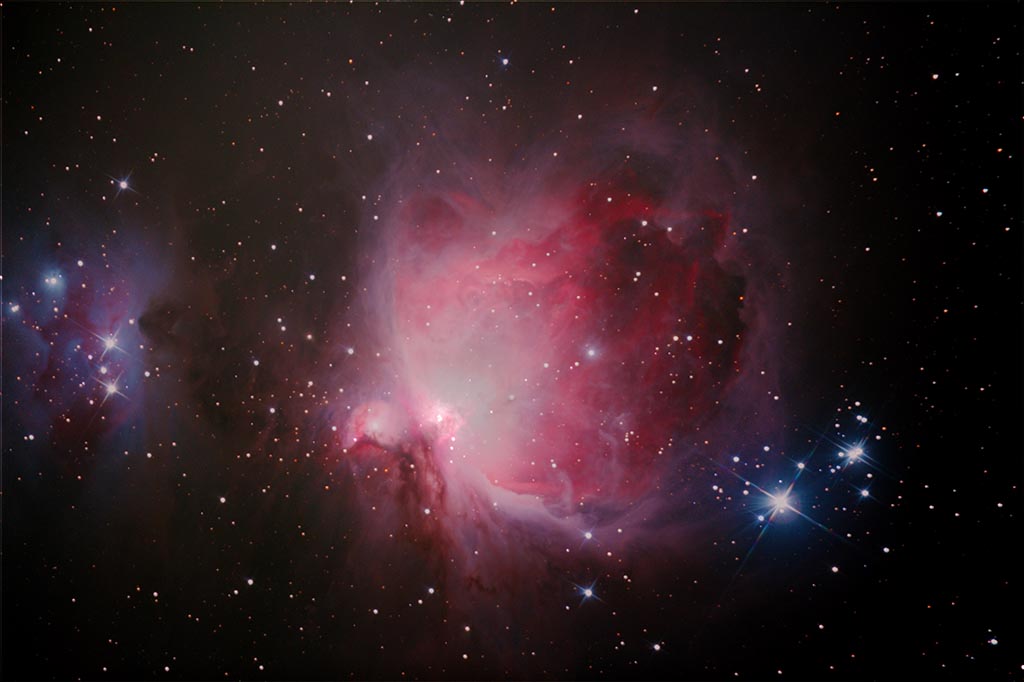 Orion Nebula and the Running Man