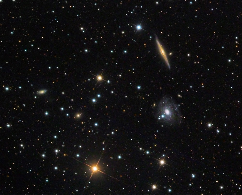 NGC5963 & NGC5965 set of Galaxies