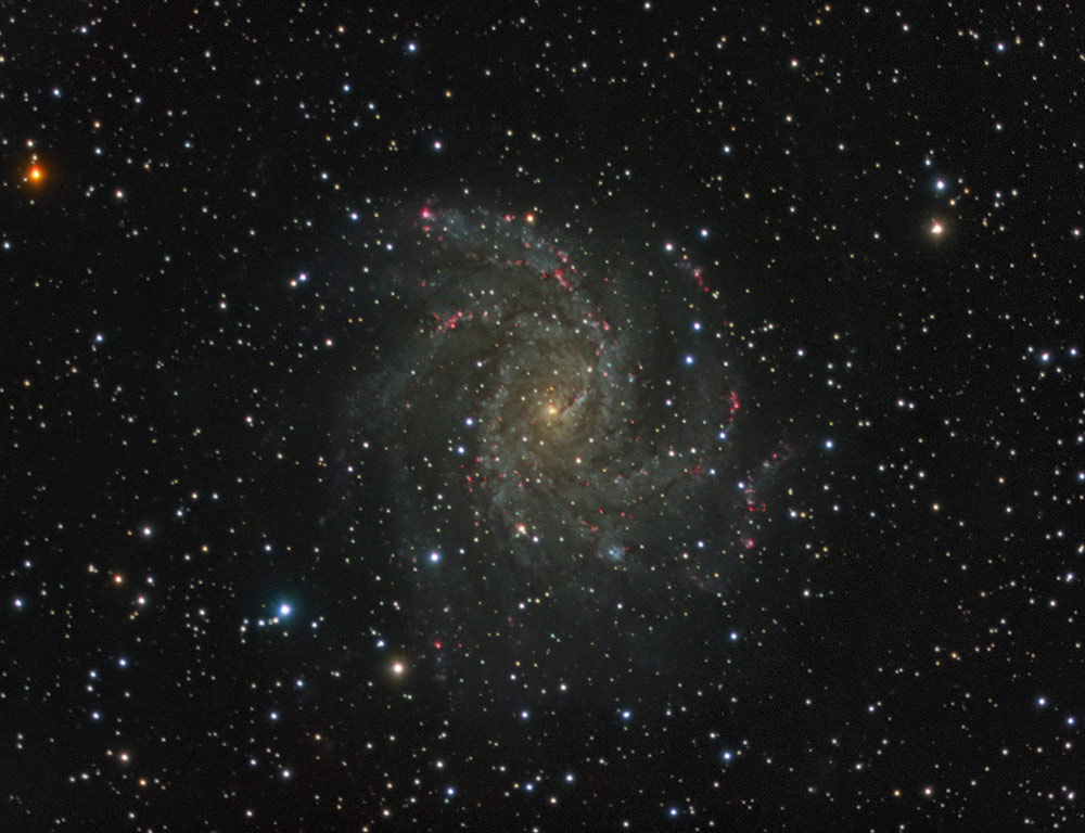 Supernova SN 2017eaw and NGC 6946
