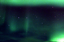 Aurora over Efri Bru