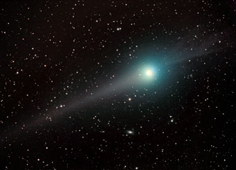 Comet Lulin on Feb. 20, 2009
