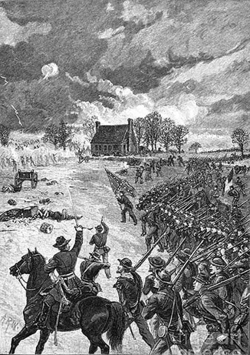 Jackson's attack in Chancellorsville