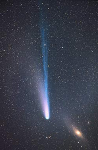Comet Ikeya-Zhang and M31