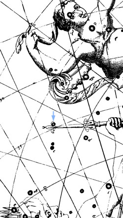 Flamsteed's mystery star in Cassiopeia