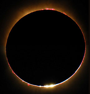 Chromosphere rings the Sun