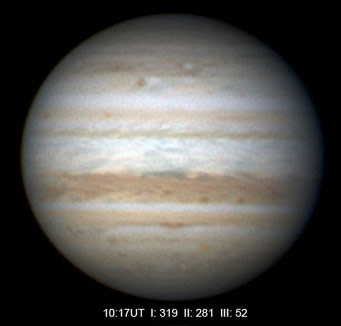 Jupiter on Dec. 14, 2009