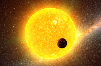 Sunlike star and planet