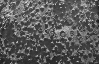 Small spheres on Mars