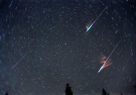 Leonid meteor shower in 2012