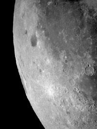 Mare Orientale on the western lunar limb