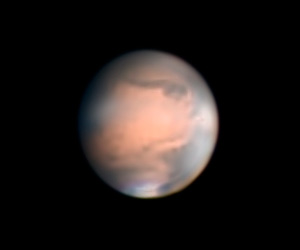Mars on Jan. 6, 2014