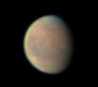 Mars on Aug. 28, 2007