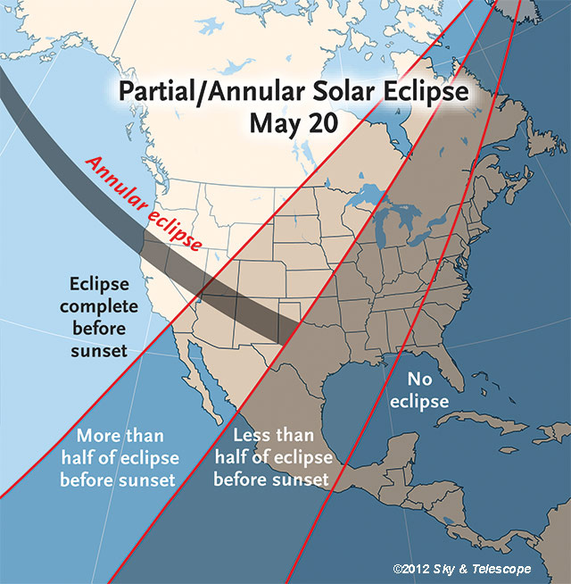 May 20th's Annular Eclipse of the Sun Sky & Telescope Sky & Telescope