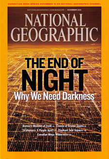 Light pollution cover story