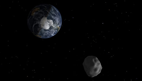 A Basketball-Player-Sized Asteroid