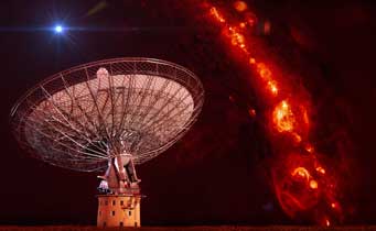 radio burst over the Parkes telescope