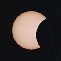 Partial solar eclipse