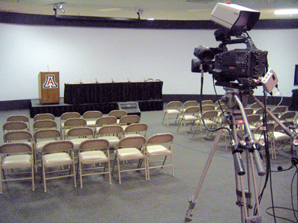 Phoenix press room in Tucson