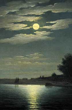 Rising full Moon
