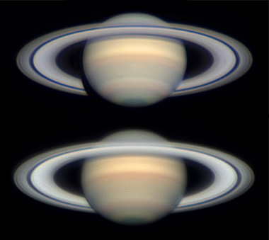 Saturn on March 2 and April 24, 2013