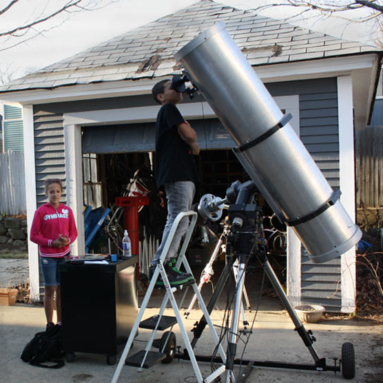 Sean Walker's planetary imaging scope