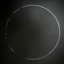 Barely annular eclipse