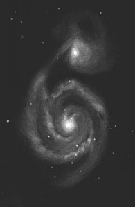 Messier 51, the Whirlpool Galaxy