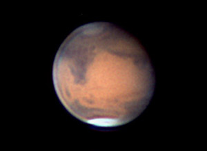 Mars on March 3, 2010