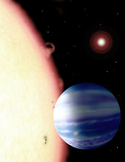 Broiling exoplanet