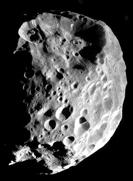 Saturn's distant moon Phoebe