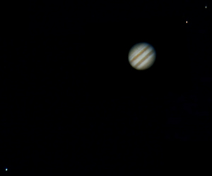 Jupiter with 3 Moons