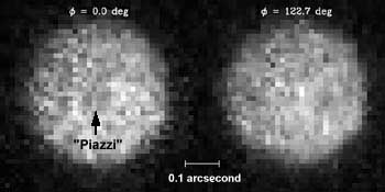 View of Ceres by the Hubble Spoace Telescope