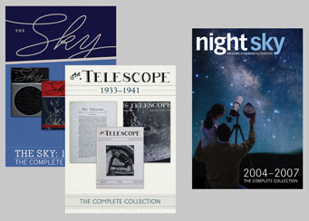 The Sky, The Telescope, and Night Sky DVD collections