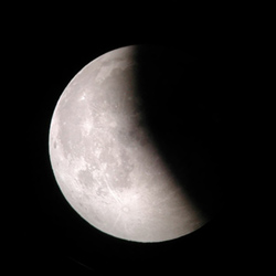 Partial lunar eclipse