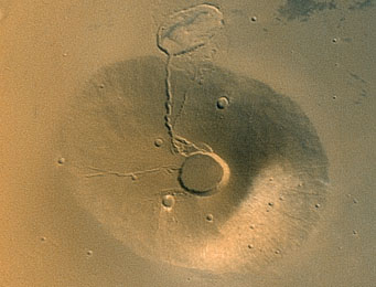 Martian volcano Ceranius Tholus
