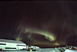 Aurora over Hella, Iceland