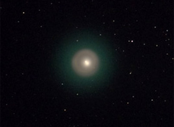 Comet Holmes on the night of Oct. 27–28, 2007