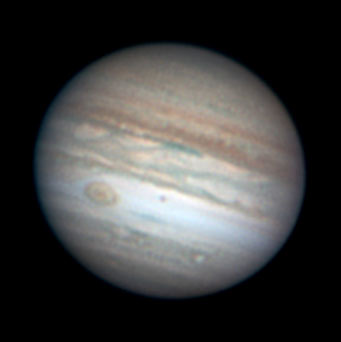Jupiter on the night of June 14–15, 2007