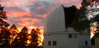 Sunset at Lowell Observatory