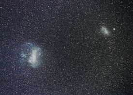 Large and Small Magellanic Clouds