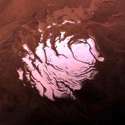 Mars South Pole