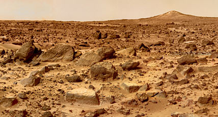 Martian landscape
