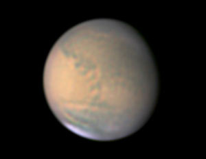 Gibbous Mars on Feb. 23rd
