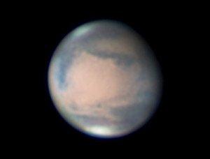 Mars on March 13, 2010