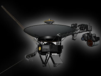 An artist's impression of Voyager 2.