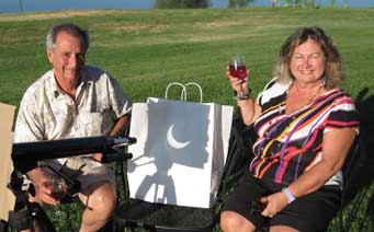 Toasting the solar eclipse