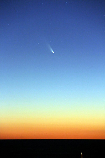 Comet PanSTARRS on March 2nd over Montevideo, Uruguay