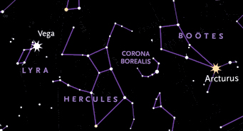 How to find Hercules and Corona Borealis