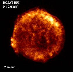 Rosat view of Supernova 1572